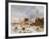 Holländische Winterlandschaft. 1835-Johann Wilhelm Preyer-Framed Giclee Print