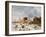 Holländische Winterlandschaft. 1835-Johann Wilhelm Preyer-Framed Giclee Print