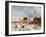 Holländische Winterlandschaft. 1835-Johann Wilhelm Preyer-Framed Giclee Print