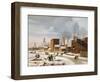 Holländische Winterlandschaft. 1835-Johann Wilhelm Preyer-Framed Giclee Print