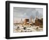 Holländische Winterlandschaft. 1835-Johann Wilhelm Preyer-Framed Giclee Print