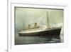 Holland America Line, Hal, S.S. Nieuw Amsterdam-null-Framed Giclee Print