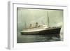 Holland America Line, Hal, S.S. Nieuw Amsterdam-null-Framed Giclee Print