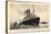 Holland America Line, Hal, T.S.S Rotterdam, Steamer-null-Stretched Canvas