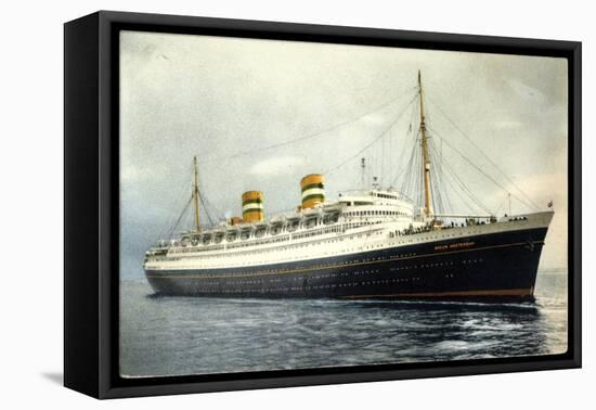 Holland America Line, Nieuw Amsterdam-null-Framed Stretched Canvas