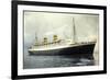 Holland America Line, Nieuw Amsterdam-null-Framed Giclee Print