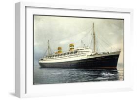 Holland America Line, Nieuw Amsterdam-null-Framed Giclee Print