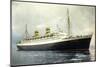 Holland America Line, Nieuw Amsterdam-null-Mounted Giclee Print