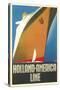 Holland America Line, Ship-null-Stretched Canvas