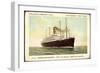 Holland America Line, T.S.S Nieuw Amsterdam, Steamer-null-Framed Giclee Print