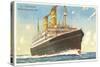 Holland-America Ocean Liner SS Veendam-null-Stretched Canvas