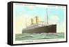 Holland-America Ocean Liner TSS Volendam-null-Framed Stretched Canvas