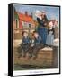 Holland: by a Dutch Canal-Gordon Frederick Browne-Framed Stretched Canvas