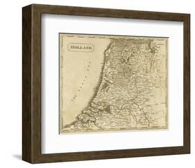 Holland, c.1812-Aaron Arrowsmith-Framed Art Print