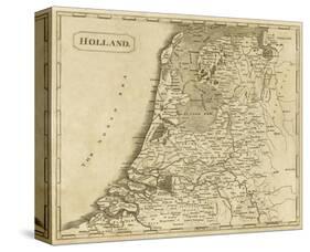 Holland, c.1812-Aaron Arrowsmith-Stretched Canvas