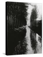 Holland Canal, 1971 (silver gelatin print)-Brett Weston-Stretched Canvas