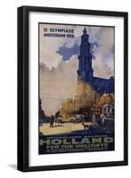 Holland for the Holidays Poster-Joseph Rovers-Framed Giclee Print