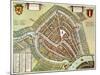 Holland: Gouda Plan, 1649-Jan Blaeu-Mounted Giclee Print