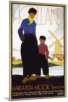 Holland, Harwich-Hook Service-null-Mounted Giclee Print