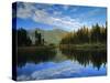 Holland Lake in the Swan Valley of Montana, USA-Chuck Haney-Stretched Canvas