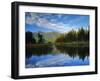 Holland Lake in the Swan Valley of Montana, USA-Chuck Haney-Framed Photographic Print