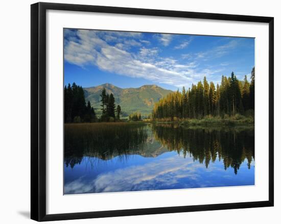 Holland Lake in the Swan Valley of Montana, USA-Chuck Haney-Framed Photographic Print