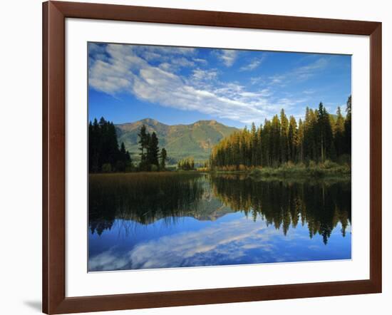 Holland Lake in the Swan Valley of Montana, USA-Chuck Haney-Framed Photographic Print