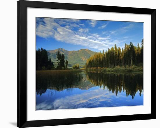 Holland Lake in the Swan Valley of Montana, USA-Chuck Haney-Framed Photographic Print