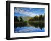 Holland Lake in the Swan Valley of Montana, USA-Chuck Haney-Framed Photographic Print