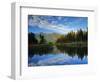 Holland Lake in the Swan Valley of Montana, USA-Chuck Haney-Framed Photographic Print