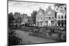 Holland, Zwolle. Black and White, Bicycles in a Parking Place-Petr Bednarik-Mounted Photographic Print