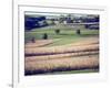 Hollandale, Farm View, Wisconsin-Walter Bibikow-Framed Photographic Print