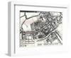 Hollars Plan of Oxford, C1643-Wenceslaus Hollar-Framed Premium Giclee Print