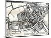 Hollars Plan of Oxford, C1643-Wenceslaus Hollar-Mounted Premium Giclee Print