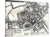 Hollars Plan of Oxford, C1643-Wenceslaus Hollar-Stretched Canvas