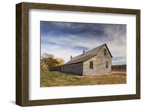 Hollenburg Pony Express Station State Historic Site, Kansas, USA-Walter Bibikow-Framed Photographic Print