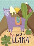 Llama Drama motif 1-Holli Conger-Giclee Print