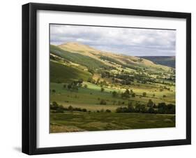 Hollins Cross and Lose Hill Ridge, Castleton, Peak District National Park, Derbyshire, England-White Gary-Framed Premium Photographic Print