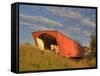 Holliwell Covered Bridge Spans Middle River, Built in 1880, Madison County, Iowa, Usa-Jamie & Judy Wild-Framed Stretched Canvas