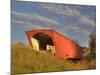 Holliwell Covered Bridge Spans Middle River, Built in 1880, Madison County, Iowa, Usa-Jamie & Judy Wild-Mounted Photographic Print