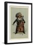 Hollman the Cellist-null-Framed Art Print