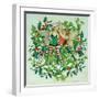 Holly and Ivy-Linda Ravenscroft-Framed Giclee Print