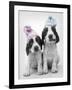 Holly and Mickey-Rachael Hale-Framed Photographic Print