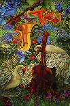 Peacock And Strings-Holly Carr-Giclee Print