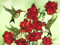 Three Humming Birds-Holly Carr-Giclee Print