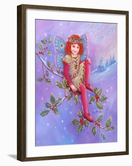 Holly Fairy-Judy Mastrangelo-Framed Giclee Print