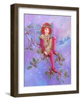 Holly Fairy-Judy Mastrangelo-Framed Giclee Print