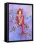 Holly Fairy-Judy Mastrangelo-Framed Stretched Canvas