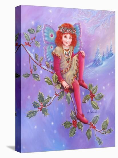 Holly Fairy-Judy Mastrangelo-Stretched Canvas