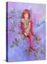 Holly Fairy-Judy Mastrangelo-Stretched Canvas